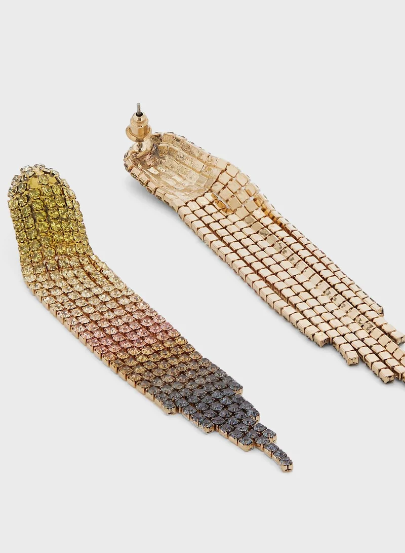 ELLA Ombre Diamante Drop Earrings