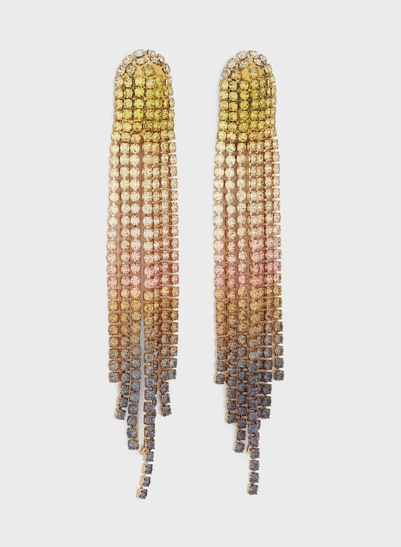 ELLA Ombre Diamante Drop Earrings