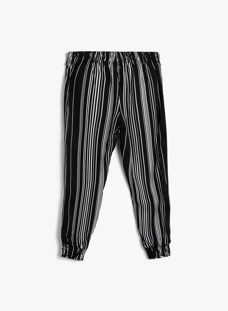 كوتون Drawstring Trousers