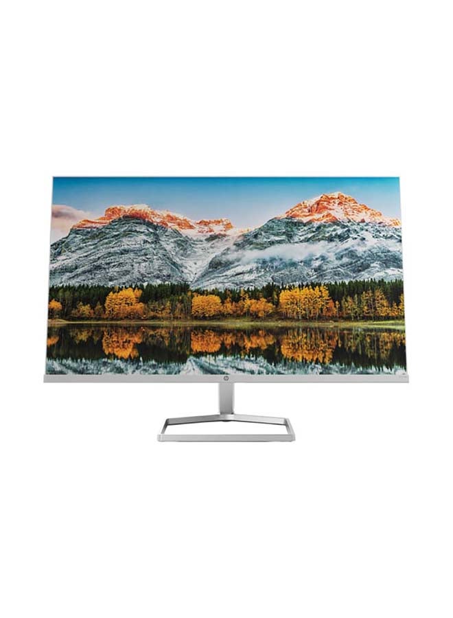 HP M27FW 27" FHD IPS LED Monitor, 1920x1080 Resolution, 75Hz Refresh Rate, 5ms Response Time, AMD FreeSync, 99% sRGB Color Gamut, 1000:1 Contrast Ratio, HDMI, VGA Silver - Image 1