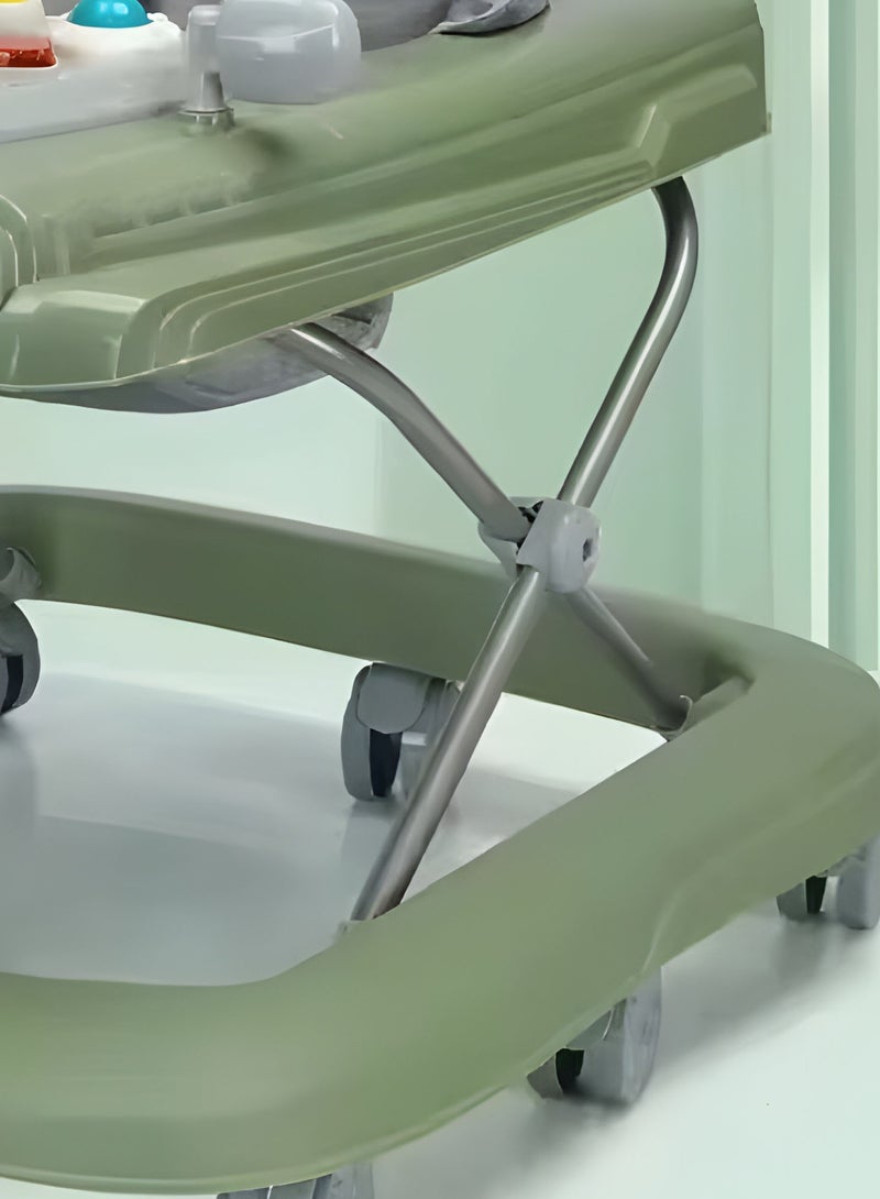 MULHEM Newborn Baby Walker: 8-Wheel Ride-On Toy Made of Plastic - Image 3