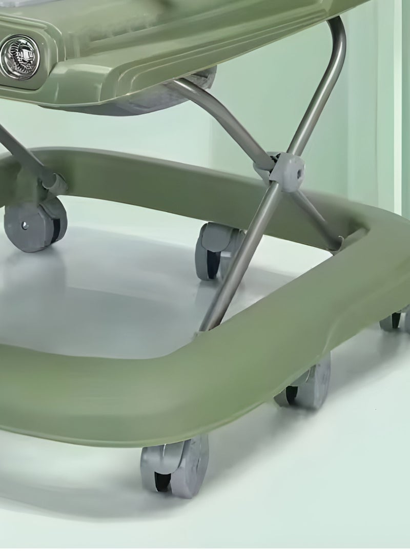 MULHEM Newborn Baby Walker: 8-Wheel Ride-On Toy Made of Plastic - Image 4