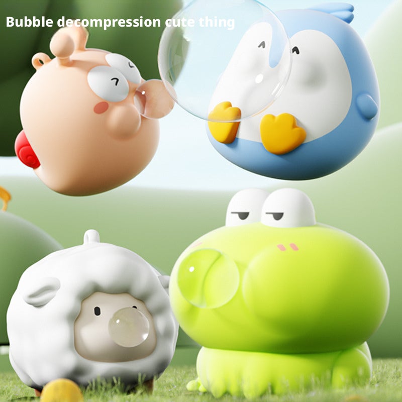 Snake Year Creative Decompression Squeeze Toy with Popping Bubbles - Image 1