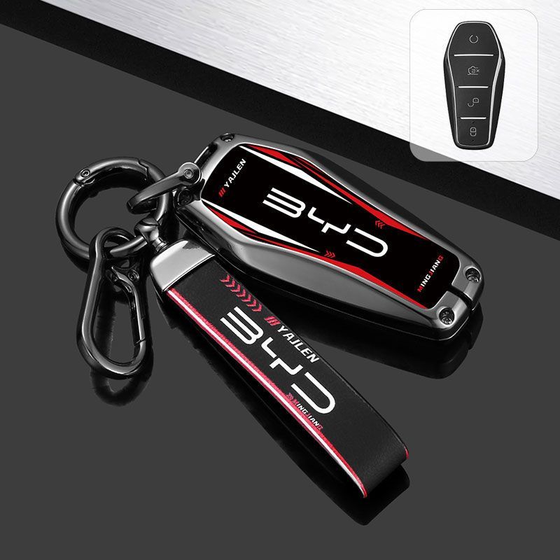 BYD Han Key Cover for 2023 Models - Compatible with Dolphin, Seagull, Song Pro, Yuan Plus, Tang, Qin Plus DMi, EV & Car Accessories - Image 1