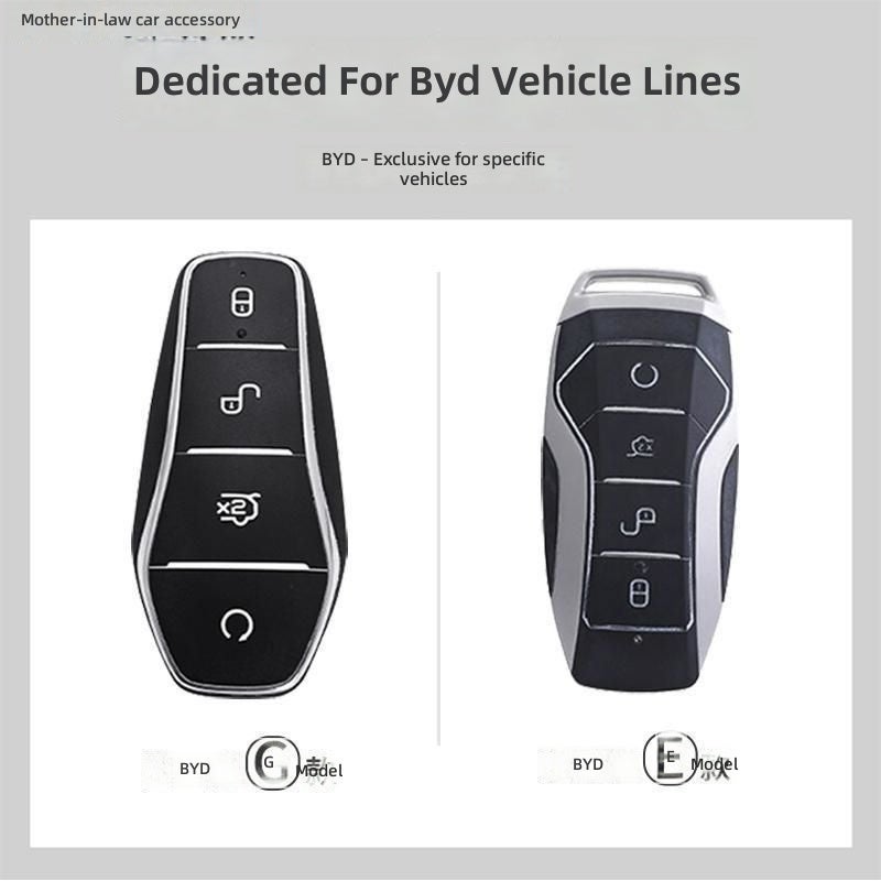 BYD Han Key Cover for 2023 Models - Compatible with Dolphin, Seagull, Song Pro, Yuan Plus, Tang, Qin Plus DMi, EV & Car Accessories - Image 2