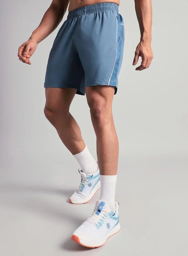 Cult Men Blue Runners Sprint Shorts