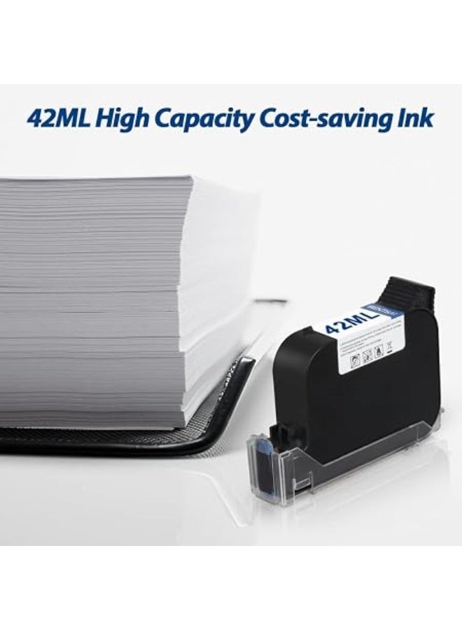 BENTSAI Original (Black) Solvent Quick Dry Ink Cartridge BT-2580P for BENTSAI Handheld Inkjet Printer BT-HH6105B2/BT-HH6105B3/B10 - Image 4
