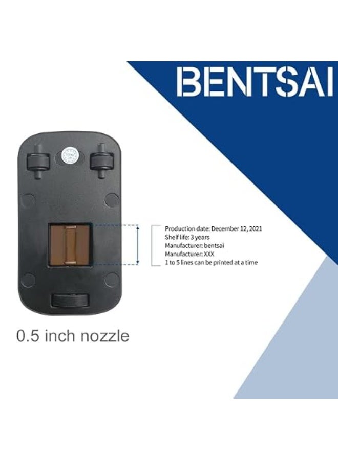 BENTSAI Original (Black) Solvent Quick Dry Ink Cartridge BT-2580P for BENTSAI Handheld Inkjet Printer BT-HH6105B2/BT-HH6105B3/B10 - Image 5