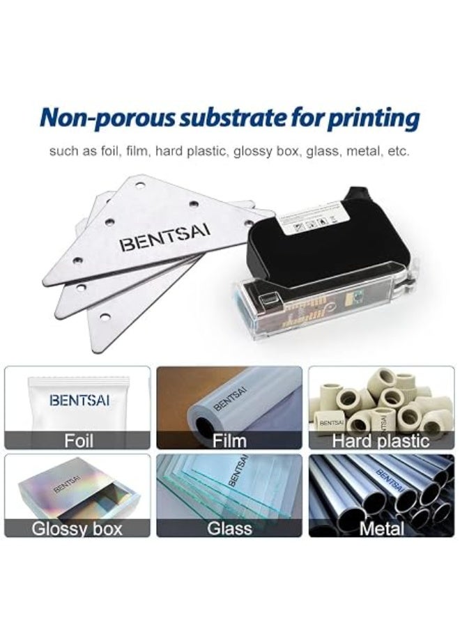 BENTSAI Original (Black) Solvent Quick Dry Ink Cartridge BT-2580P for BENTSAI Handheld Inkjet Printer BT-HH6105B2/BT-HH6105B3/B10 - Image 3