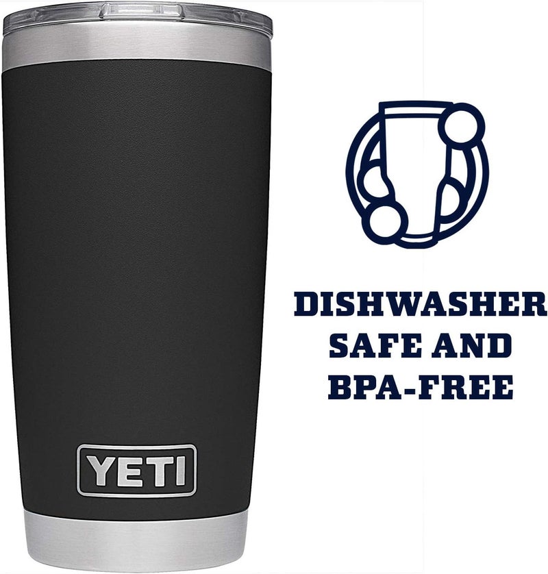 YETI Rambler 20 oz Stainless Steel Vacuum Insulated Tumbler w/MagSlider Lid - Image 4