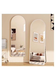 Generic Arched Full Length Mirror  Floor Big Standing Mirror, Against Wall for Bedroom,Dressing and Wall-Mounted Thin Frame Mirror  - Image 1