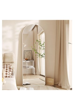 Generic Arched Full Length Mirror  Floor Big Standing Mirror, Against Wall for Bedroom,Dressing and Wall-Mounted Thin Frame Mirror  - Image 2