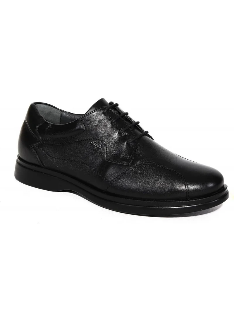 Forelli 6922-H Black Men's Genuine Leather Shoes