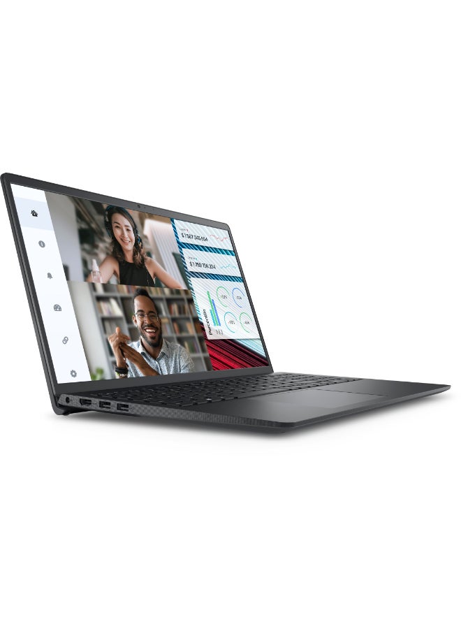 ديل لابتوب فوسترو 3520 بشاشة مقاس 15.6 بوصة بدقة فائقة الجودة ومعالج انتل كور i3-1215U وذاكرة وصول عشوائي رام 8 جيجابايت ومحرك أقراص اس اس دي سعة 512 جيجابايت / نظام تشغيل اوبونتو / بطاقة رسومات انتل يو اتش دي/ اللغة الإنجليزية أسود - Image 2