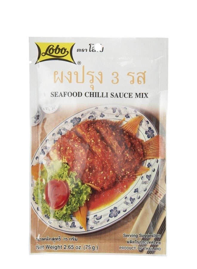 Lobo ,Seafood Chili Sauce Mix - 2.65 Ounces (Pack of 6)