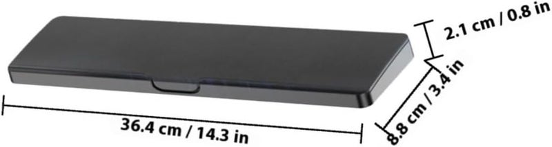 Multifunction Keyboard Wrist Rest with Soft Padding and Storage Box Ergonomic Typing Wrist Pad for Desk Use for Computer Keyboard - Image 2