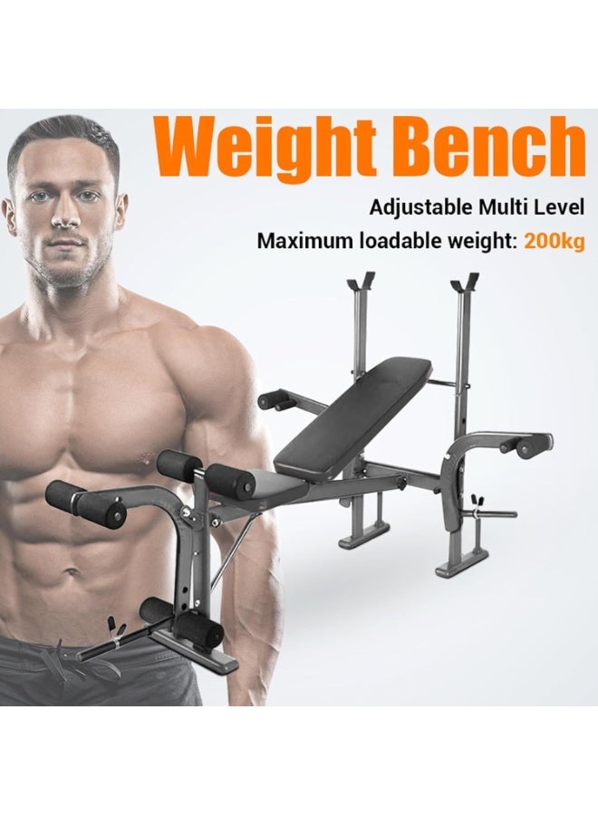 SportQ Multifunctional Weight Bench and Multi-Purpose Workout Bench - Adjustable Workout Bench for Home Gym, Chest, Shoulder, Legs, Bodybuilding (No Barbell and Weights) Bench - Image 3