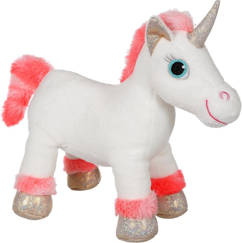 جيبسي GIPSY Toys Lica Bella 071608 لعبة محشوة 22 سم أبيض ووردي مرجاني - Image 2