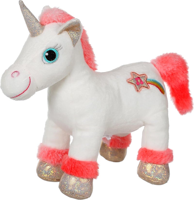 جيبسي GIPSY Toys Lica Bella 071608 لعبة محشوة 22 سم أبيض ووردي مرجاني - Image 1
