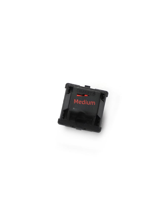 Cherry Axis Mx Switch Black Red Tea Green White Milk Green Segment Gray Linear Gray Silent Red Silent Black Axis-Color:cherry Black Shaft
