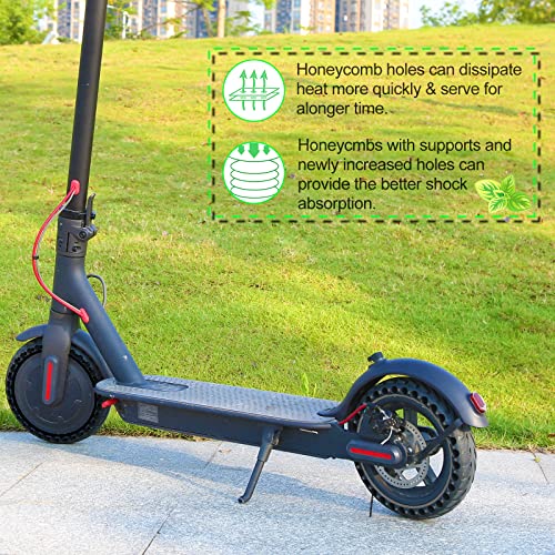 BANGTING 2PCS 8.5x2 inches Solid Tires for Electric Scooter, 8 1/2 x2 Tire for Gotrax GXL V2 / XR/APEX, 50/75-6.1 Tire Replacement for Xiaomi Pro 2 / M365 / 1S and All 8.5'' Scooter Tires - Image 2