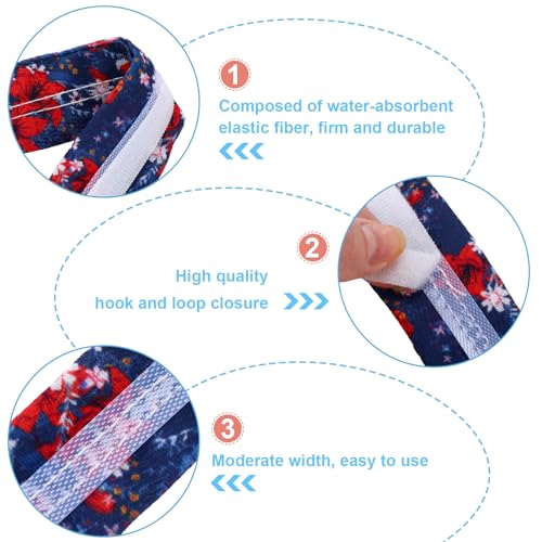 Geiserailie 21 Pcs Tracheostomy Tube Holder Adjustable Tracheostomy Supplies Tube Holder Soft Reusable Tracheostomy Care Kits for Men and Women, One Size Fits Most People - Image 4