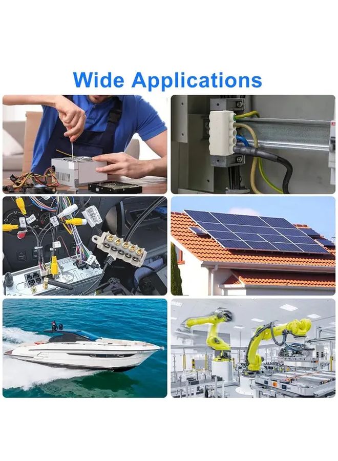 صندوق مقسم الكابلات رباعي الاتجاه الأبيض 1 مدخل و4 مخارج متين لإدارة أسلاك المسرح المنزلي - Image 5