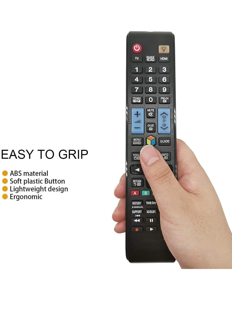 IAF New Replacement Remote Control AA59-00582A AA59-00638A Fit for all Samsung LCD LED Smart TV - No Setup Required TV Universal Remote Control BN59-01198Q AA59-00581A AA59-00638A - Image 3