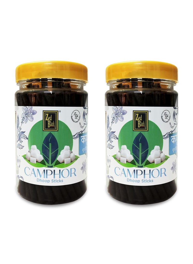 Zed Black - Zed Black Camphor Dhoop Sticks Jar - Combo Dhoop Stick - Pack of 2 - Image 1
