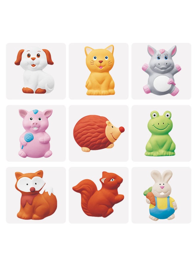 Children's Handmade DIY Coloring Toys Educational Early Education Toys Plaster Painting Doll Creative Painted Parent-Child Handmade Painting-Color:Girls - Image 5