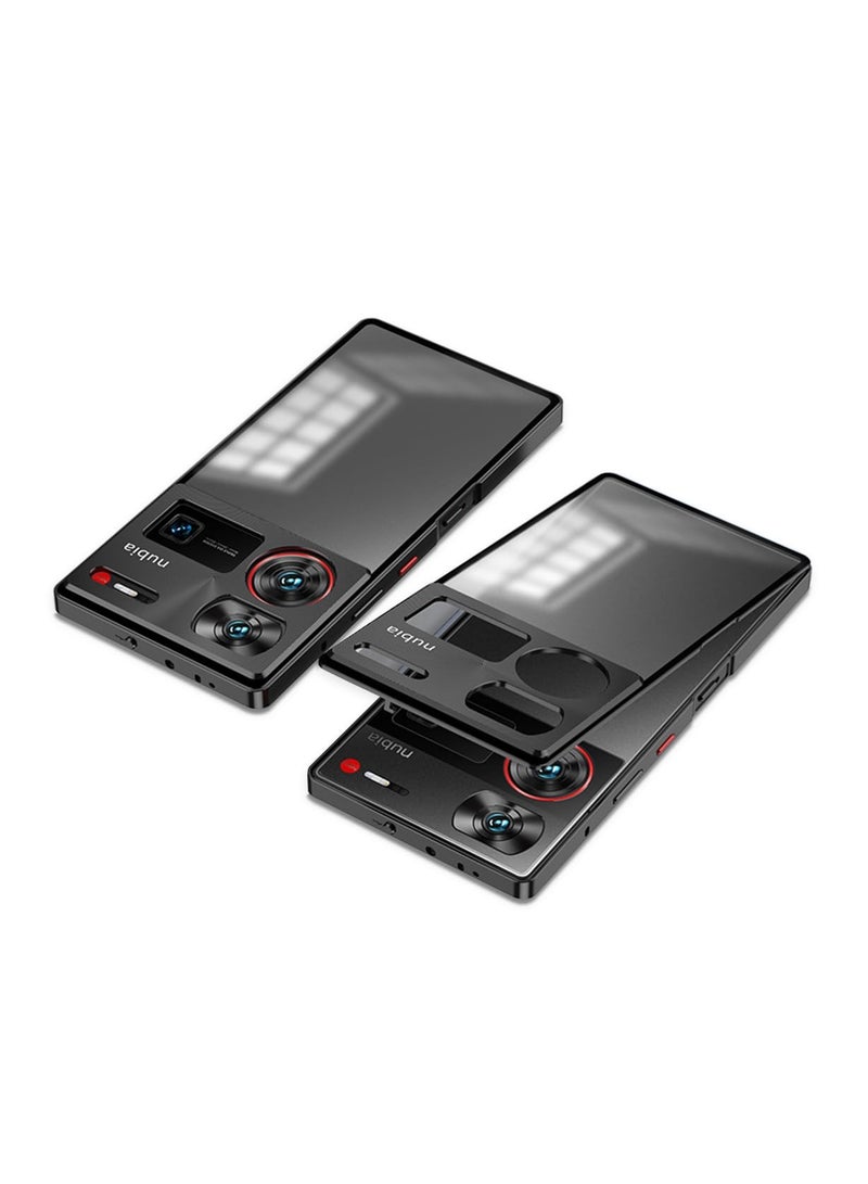 SYOSI PC Frosted Cover Compatible with Nubia Z60 Ultra 5G, Metal Frame Case Shockproof Camera Case Durable Phone Case Protective Back Cover Slim Metal Case Impact Resistant Cover Impact Resistant Cover - Image 1