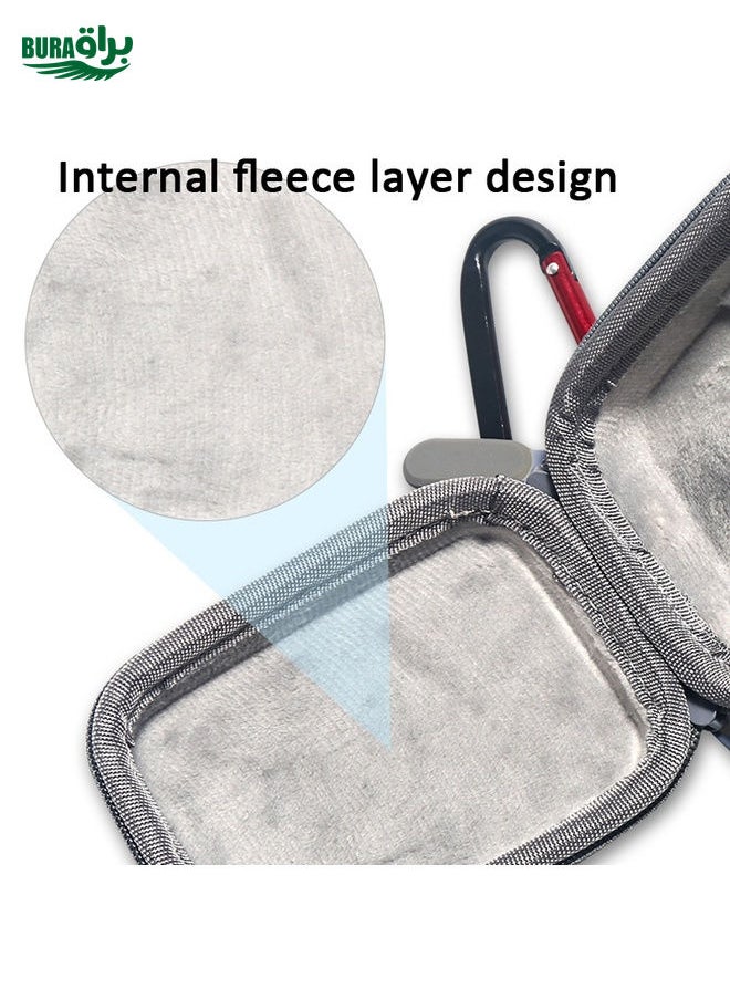 For Insta360 Ace Pro / Action 4/ Action 3 Protective Storage Bag(Gray)