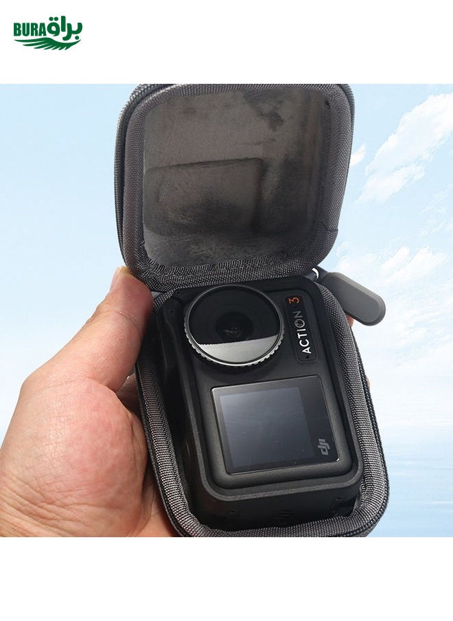 For Insta360 Ace Pro / Action 4/ Action 3 Protective Storage Bag(Gray)