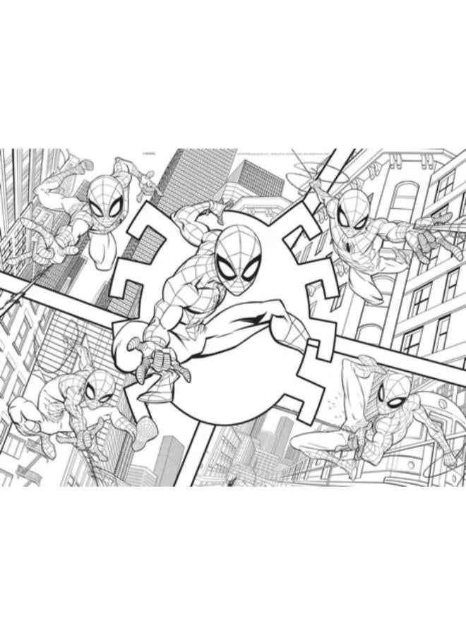 Lisciani Marvel Spiderman Double-Face Maxi Floor Puzzle - 24 Pieces - Image 3