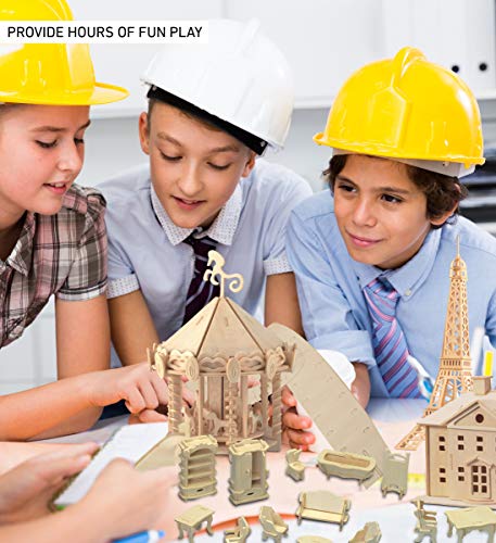 Puzzled Wooden Dollhouse Furniture Set 3D Puzzle - Image 4