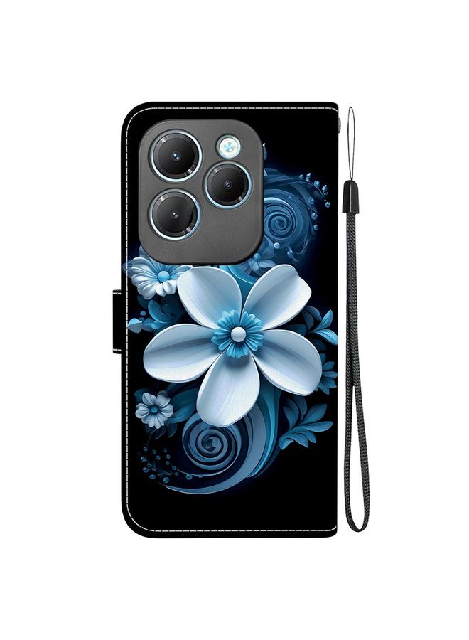 S-TOP Case For Infinix Hot 40 / 40 Pro Crystal Texture Colored Drawing Leather Phone Case - Image 3