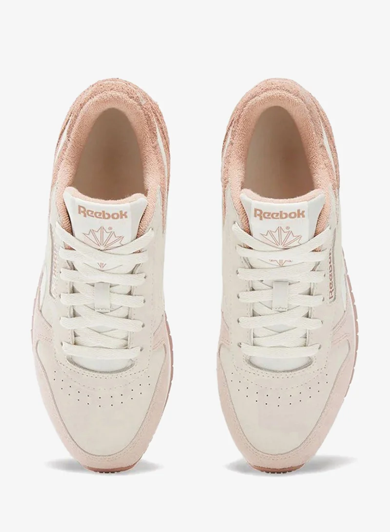Reebok Pink Clay/Alabaster/Chalk Reebok Classic Leather Women's Shoes for Women | Best Price UAE