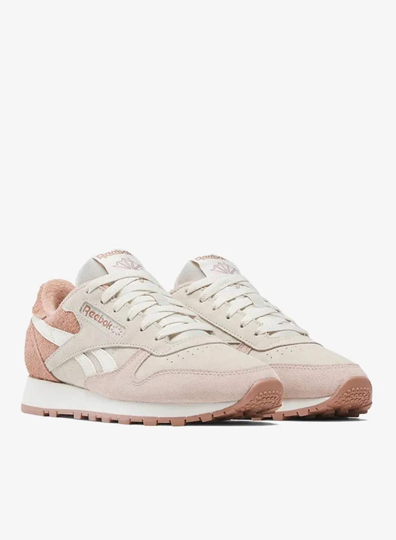 Reebok Pink Clay/Alabaster/Chalk Reebok Classic Leather Women's Shoes for Women | Best Price UAE
