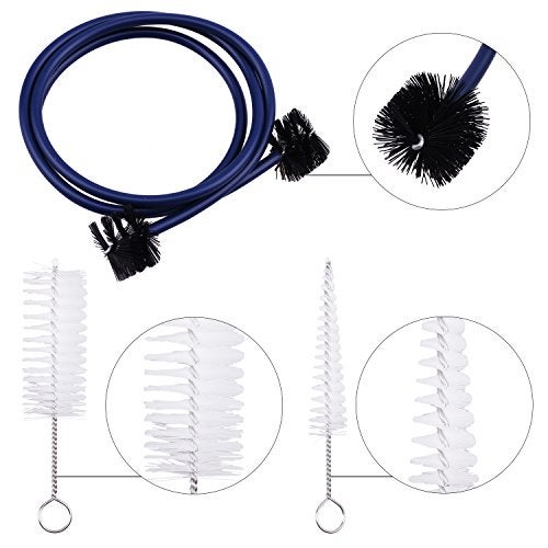 A-xctoe Trumpet Cleaning Care Kit Mouthpiece Brush Valve Flexible Brush Set for Trumpet Mouthpiece - Image 5