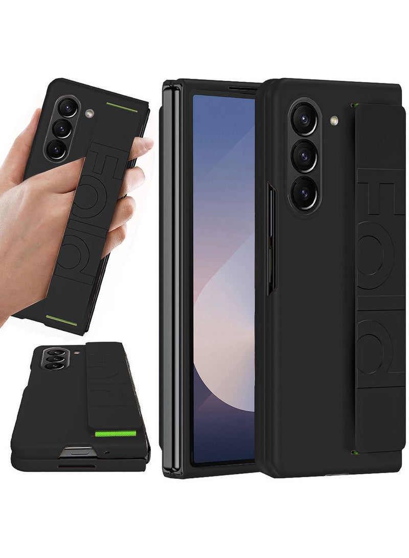 CATANES ( for Samsung Galaxy Z Fold 6 2024 ) Case, Slim and Lightweight Design, Wrist Strap Handheld Folding Mobile Phone Protective Case - Image 2