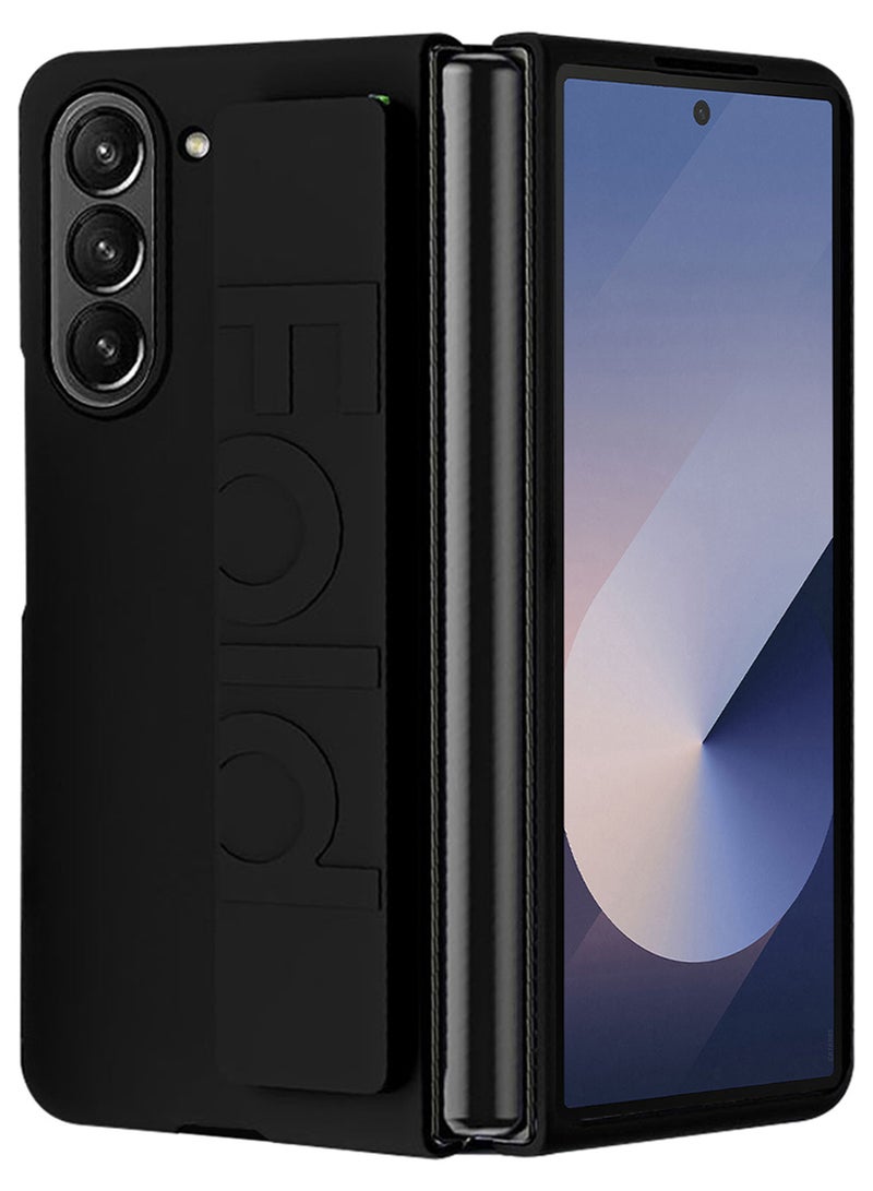 CATANES ( for Samsung Galaxy Z Fold 6 2024 ) Case, Slim and Lightweight Design, Wrist Strap Handheld Folding Mobile Phone Protective Case - Image 1