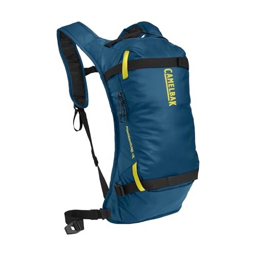 CamelBak Powderhound 12 Snow Hydration Pack with Ski and Snowboard Carry Insulated Design for All Day Winter Riding Deep Blue - Image 1