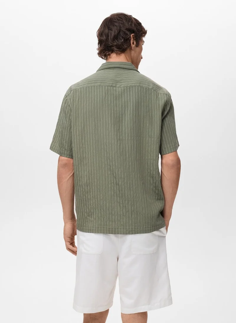 Mango Man Pireo Button Down Shirt