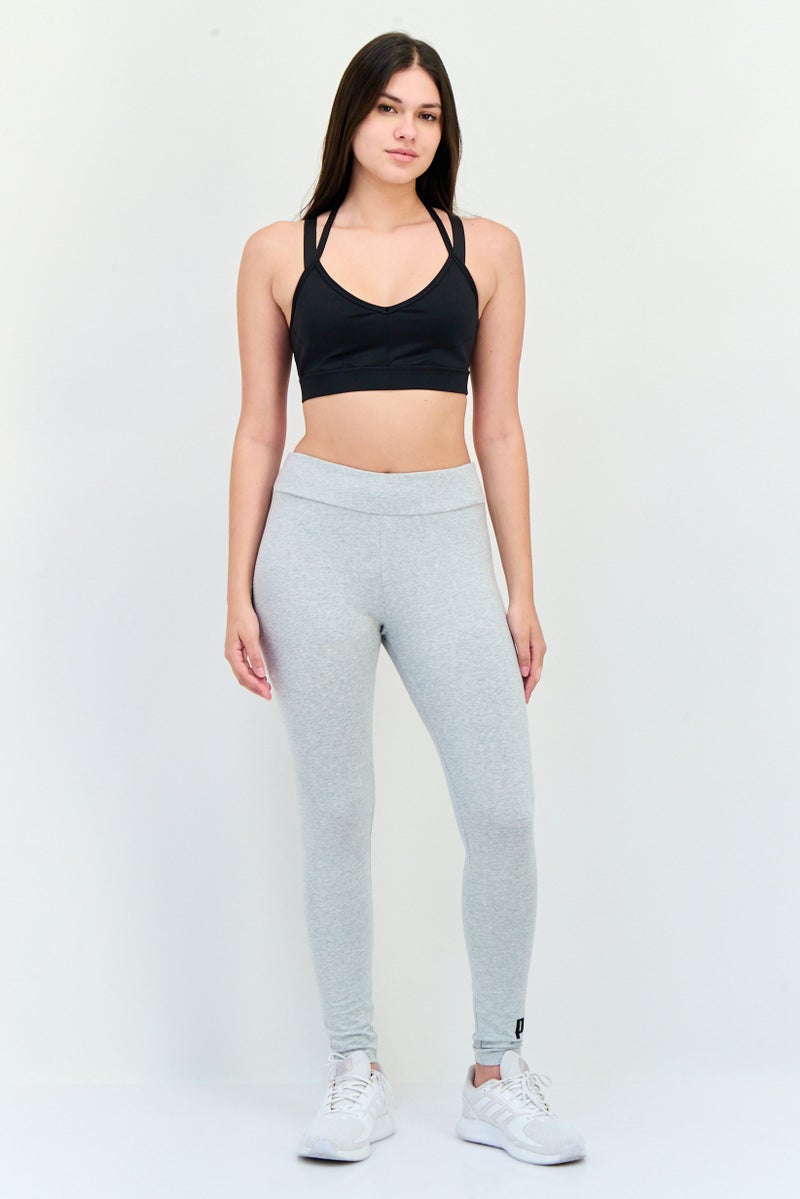 PUMA Women Sportswear Fit Training Leggings, Grey - Image 4