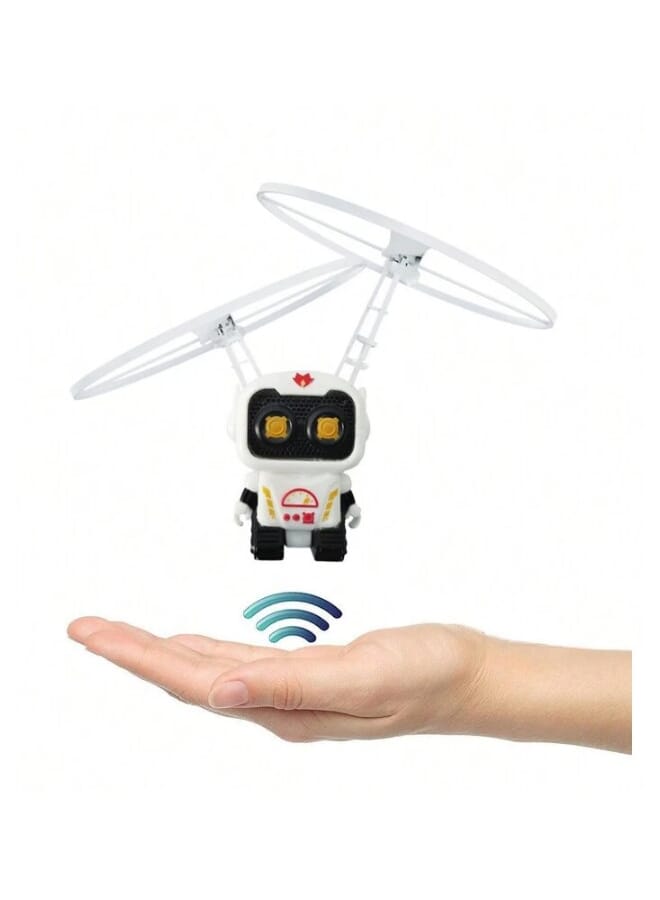 Flying Robot (White) Kids Drone - Image 1