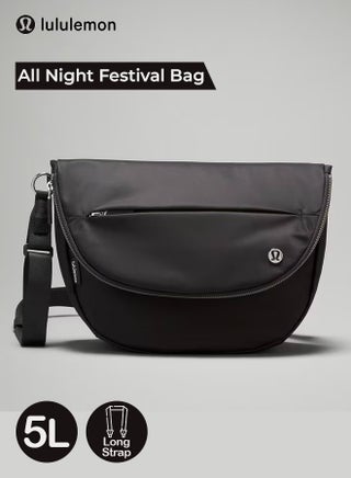 All Night Festival Bag, Water Repellent Crossbody Bag with Wide Opening, Adjustable Strap and Secure Zippered Pockets for Everyday Use, 5L - pzsku/Z9A6BE9181266A1F4737DZ/45/_/1737229528/8a1a07ea-a85e-4383-9c7d-447b5ddf89c1