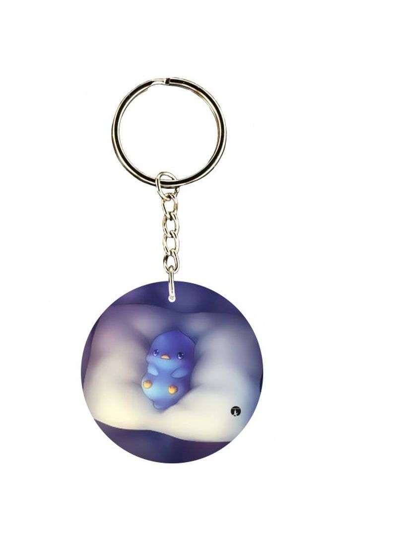 Anime Printed Keychain