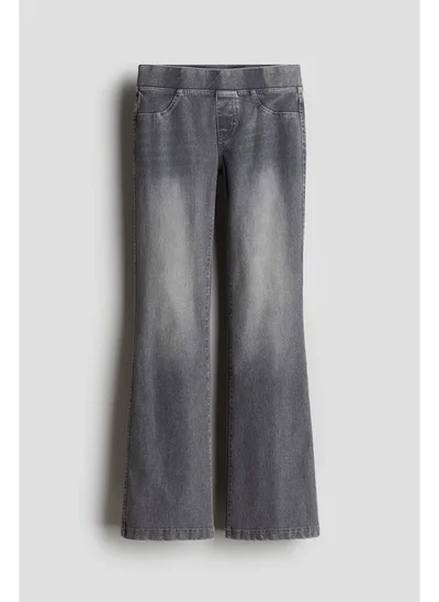 H&M Flared jersey trousers