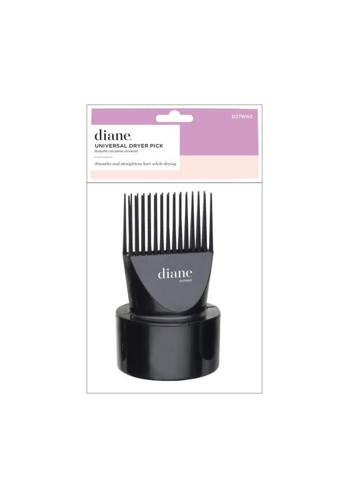 Diane Dryer Pick Attachment - Universal Blow Dryer Comb for Straightening and Detangling Hair - Image 5