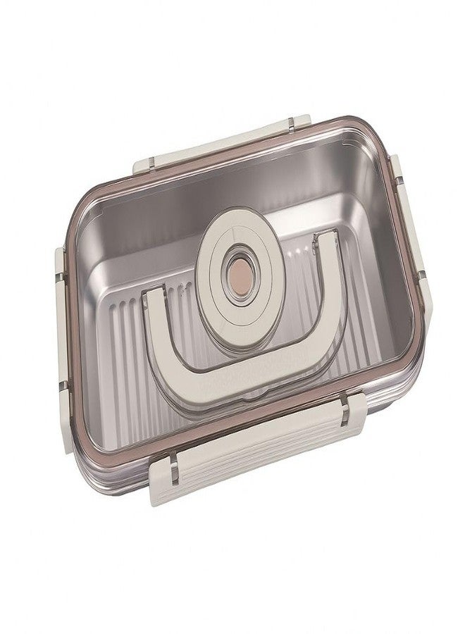 Crega Premium Multi-Compartment Lunch Box, Tiffin Box, Leakproof, Airtight Food Storage Container, Portable, Reusable, Microwave Safe, Perfect for Office, School, and Travel Meals - Image 1